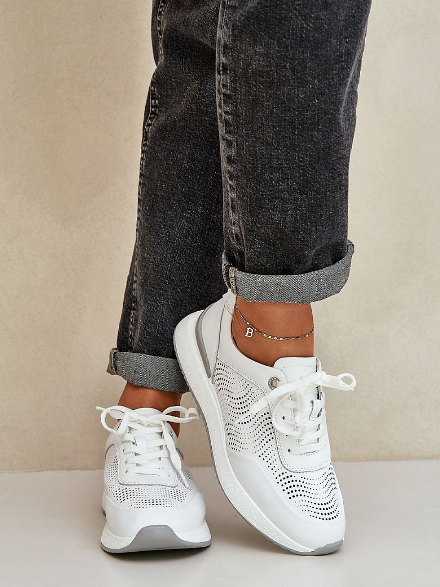 Buty Sportowe Model S.Barski LR51-551 White - Step in style