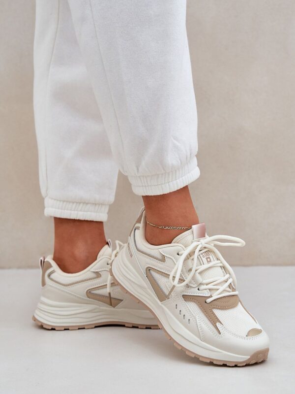 Buty Sportowe Model Big Star NN274A096 HI-POLY SYSTEM Beige - Step in style