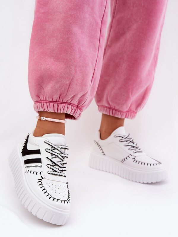 Buty Sportowe Model Ofenale B0-158 White/Black - Step in style