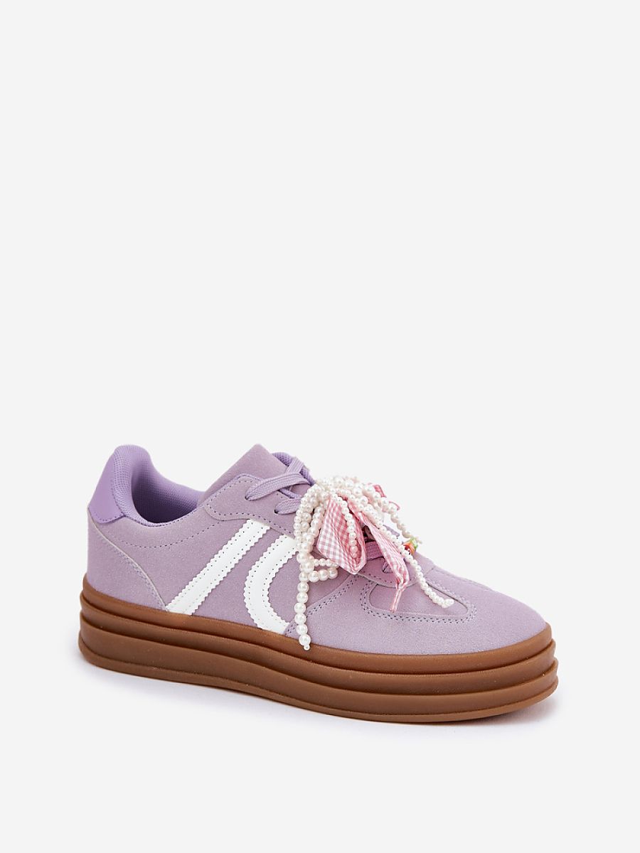 Buty Sportowe Model Vinness C3033 Violet - Step in style - obrazek 2