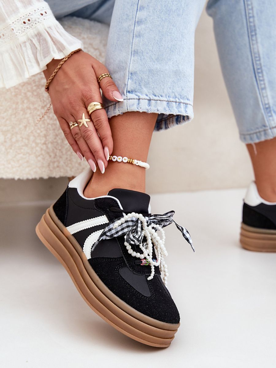 Buty Sportowe Model Vinness C3033 Black - Step in style - obrazek 3