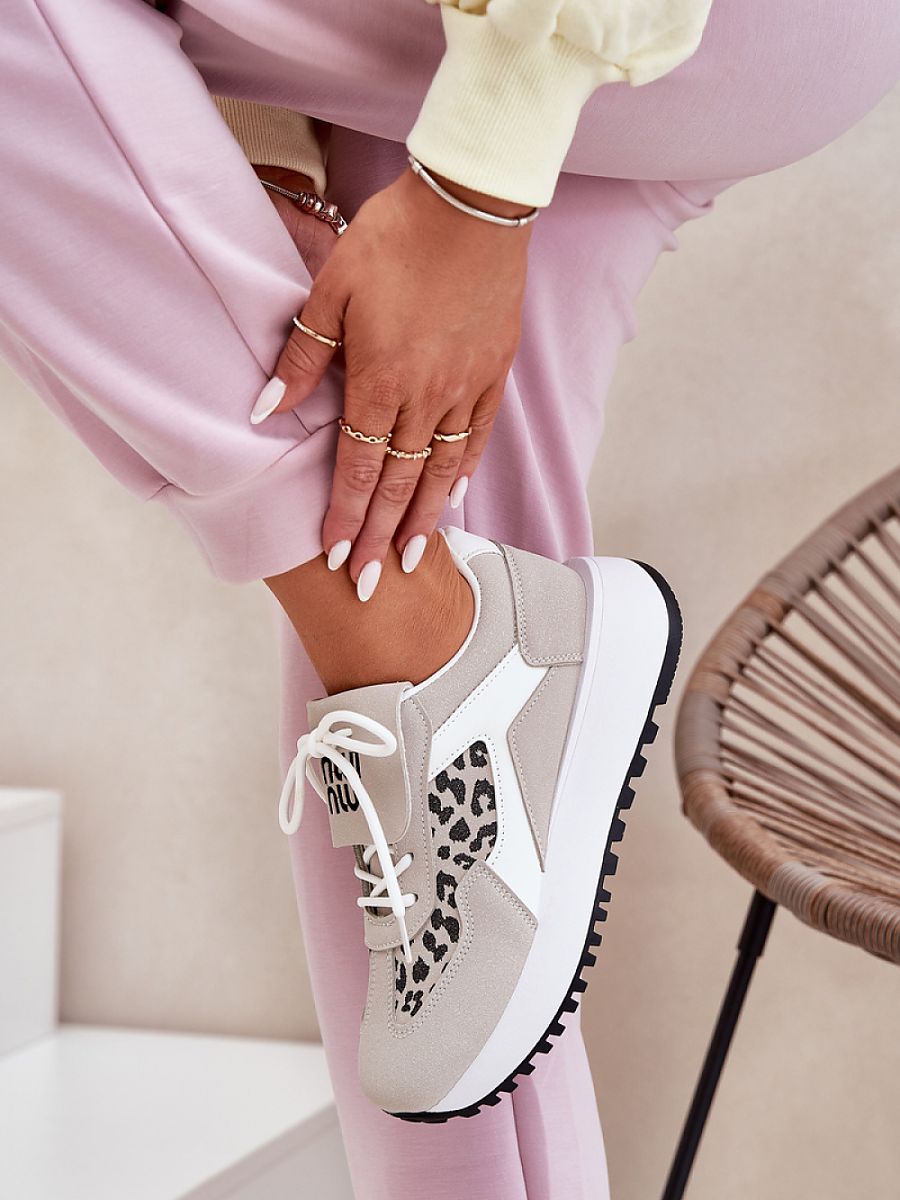 Buty Sportowe Model Pumbes 88220 White - Step in style - obrazek 3