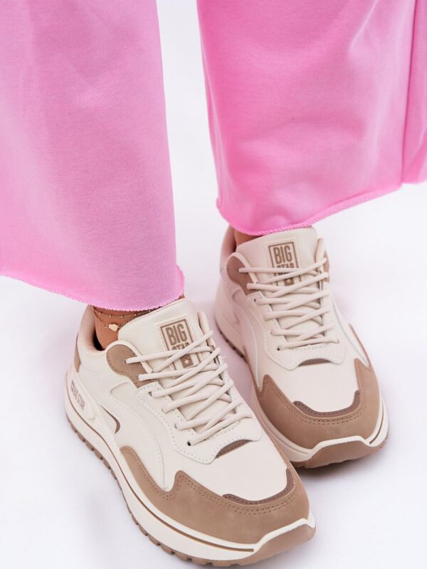 Buty Sportowe Model Big Star RR274A216 HI-POLY SYSTEM Beige - Step in style