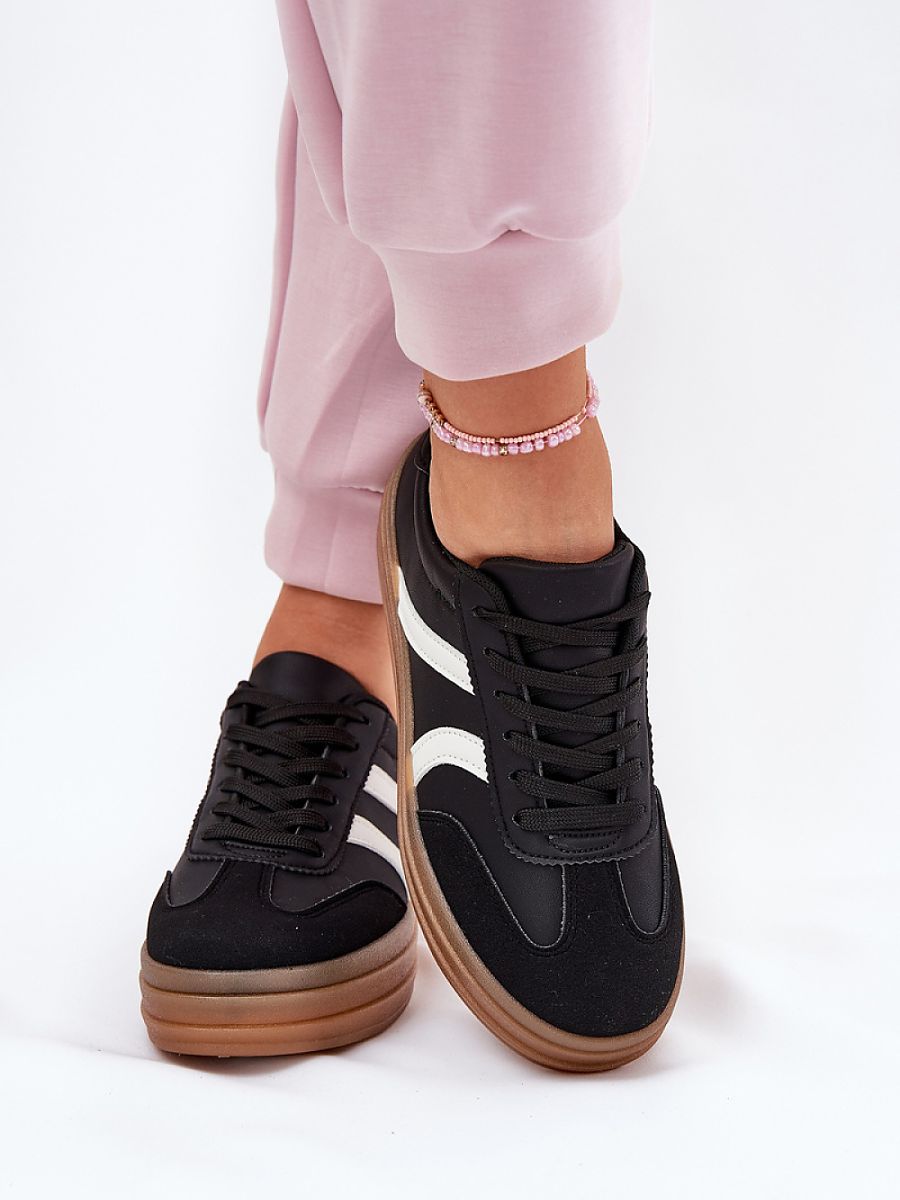 Buty Sportowe Model Tolianna 25SP26-9087 Black - Step in style - obrazek 3