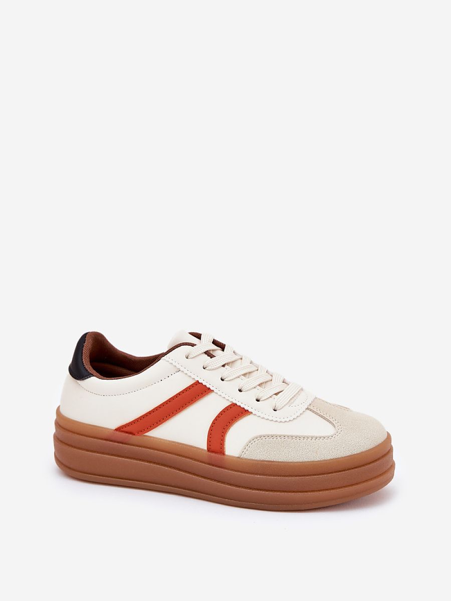 Buty Sportowe Model Tolianna 25SP26-9087 Beige - Step in style - obrazek 2