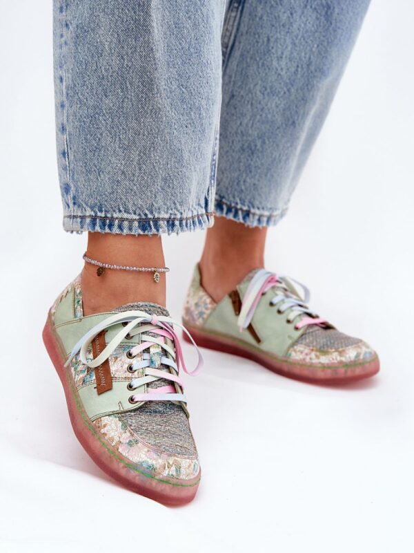 Półbuty Model Maciejka 06791-09 Light Green - Step in style