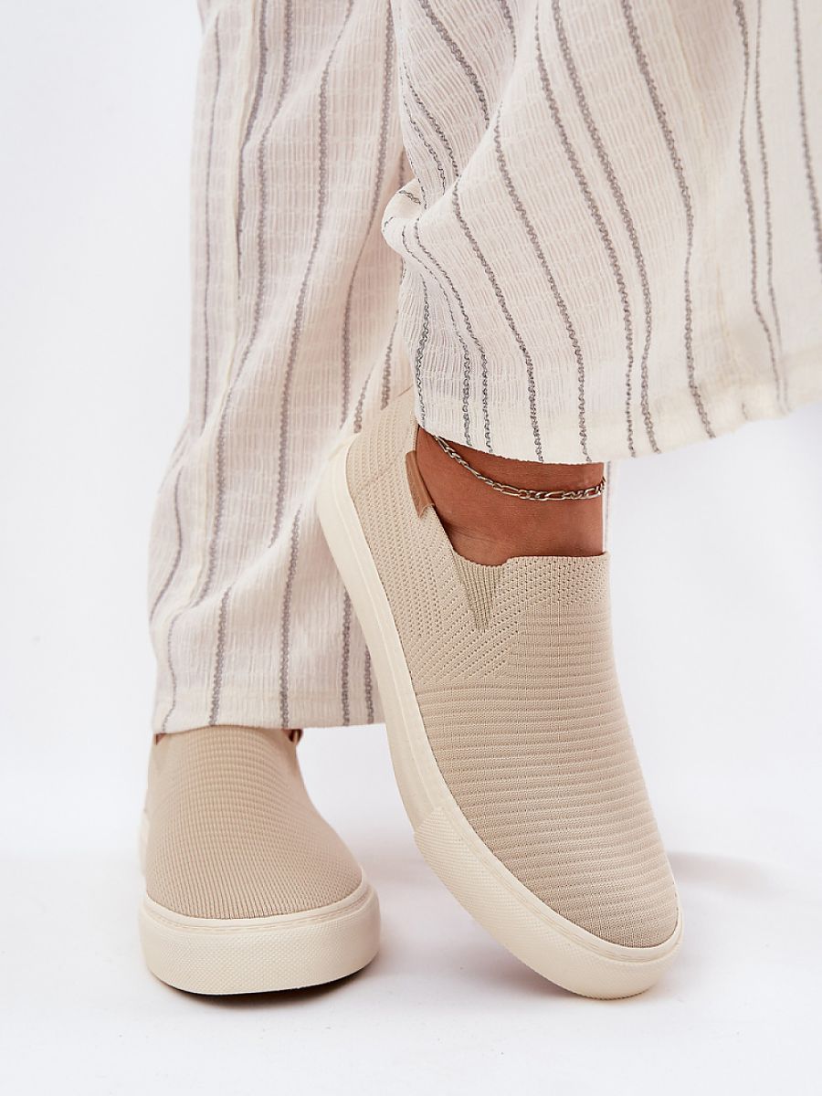 Trampki Model Big Star RR274721 Beige - Step in style - obrazek 3