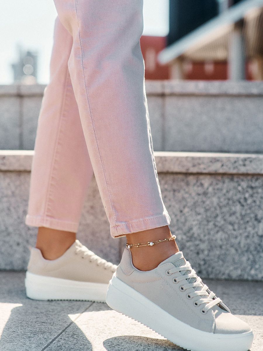 Trampki Model Big Star RR274465 Beige - Step in style - obrazek 3