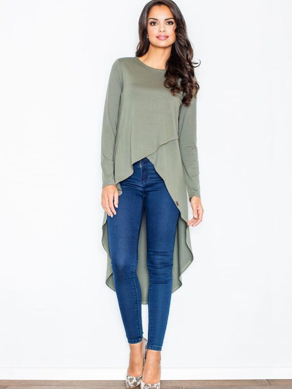 Tunika Model M412 Khaki - Figl