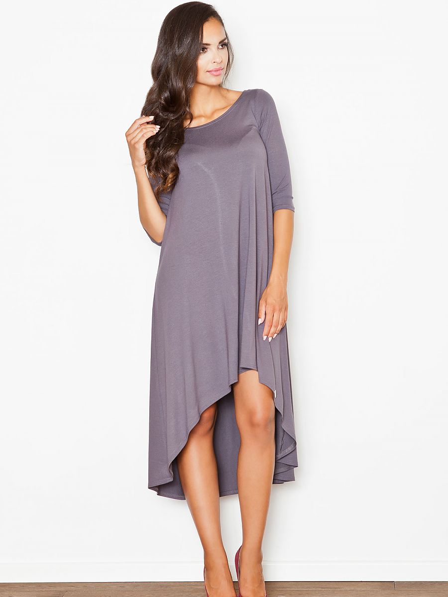 Sukienka Model M392 Grey 3 - Figl