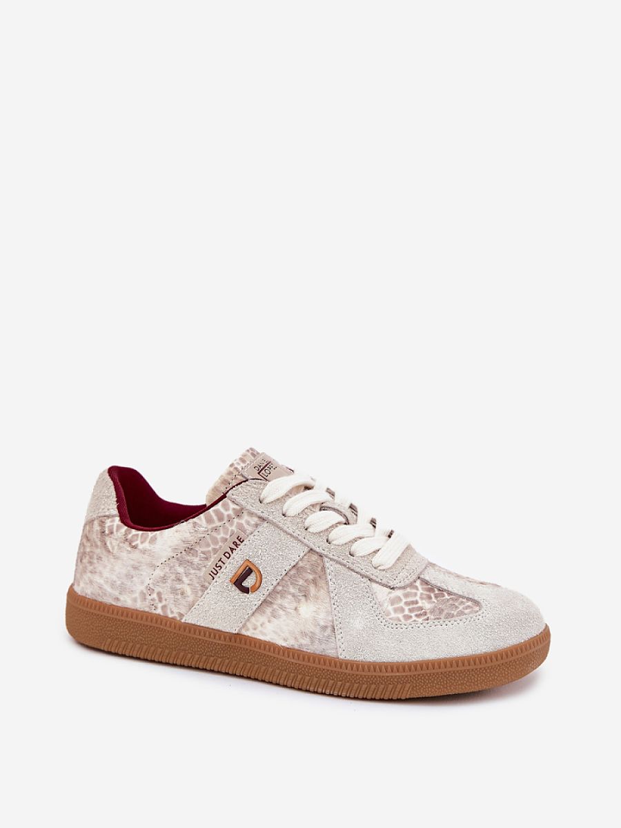 Buty Sportowe Model Daniel Lopez SS2D4032 Beige Wzór - Step in style - obrazek 2