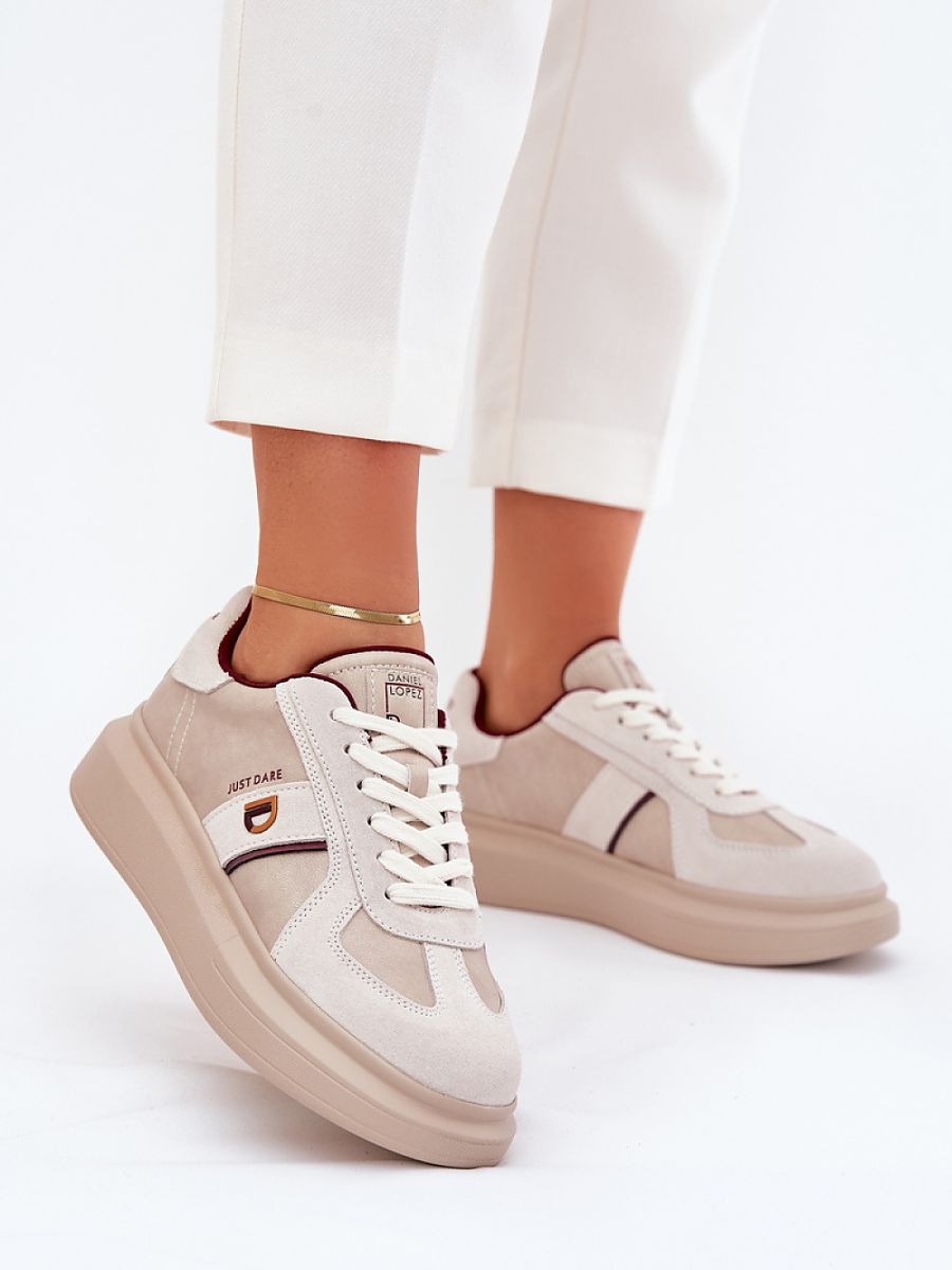 Buty Sportowe Model Daniel Lopez SS2D4003 Beige - Step in style