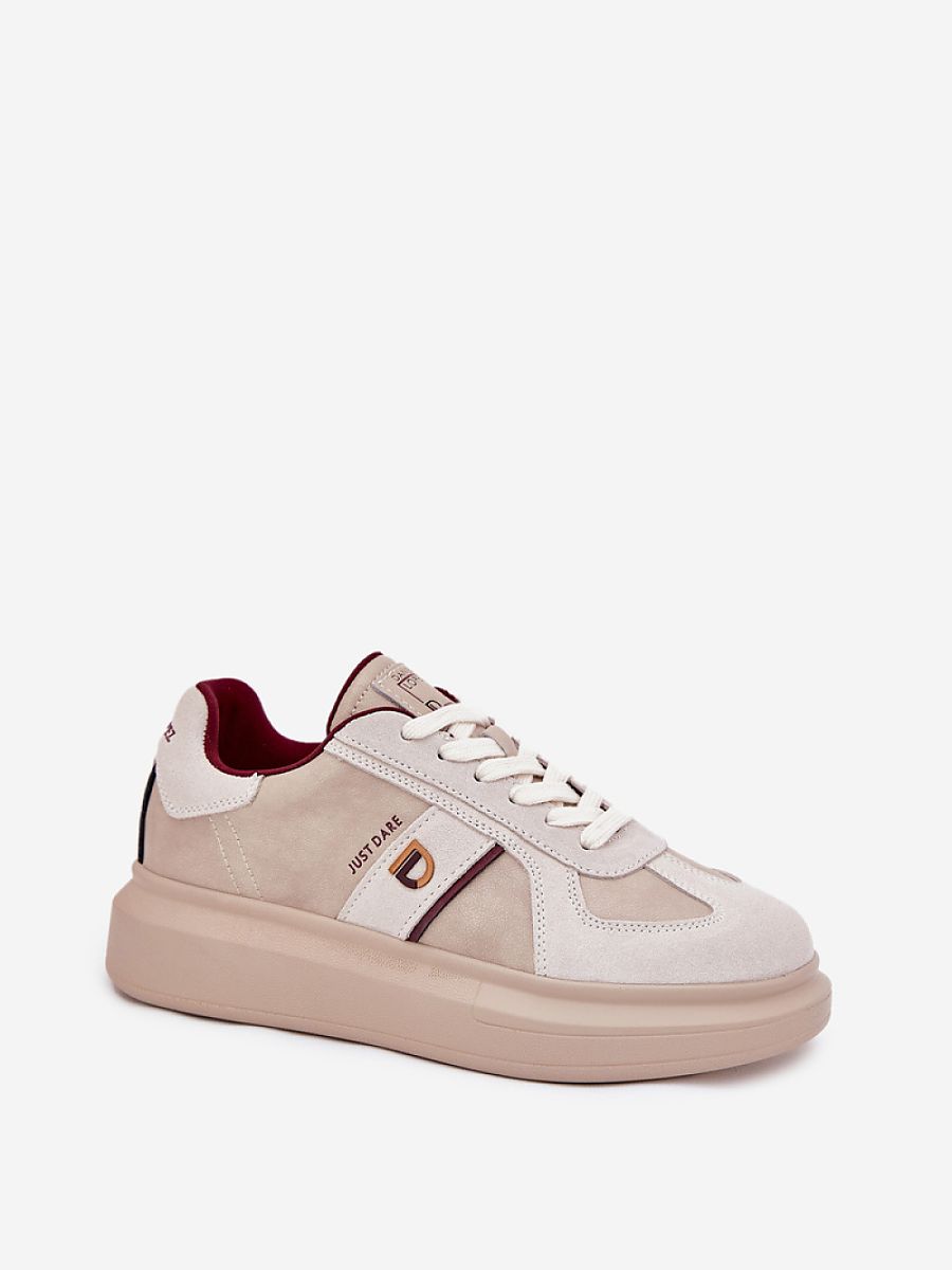 Buty Sportowe Model Daniel Lopez SS2D4003 Beige - Step in style - obrazek 2