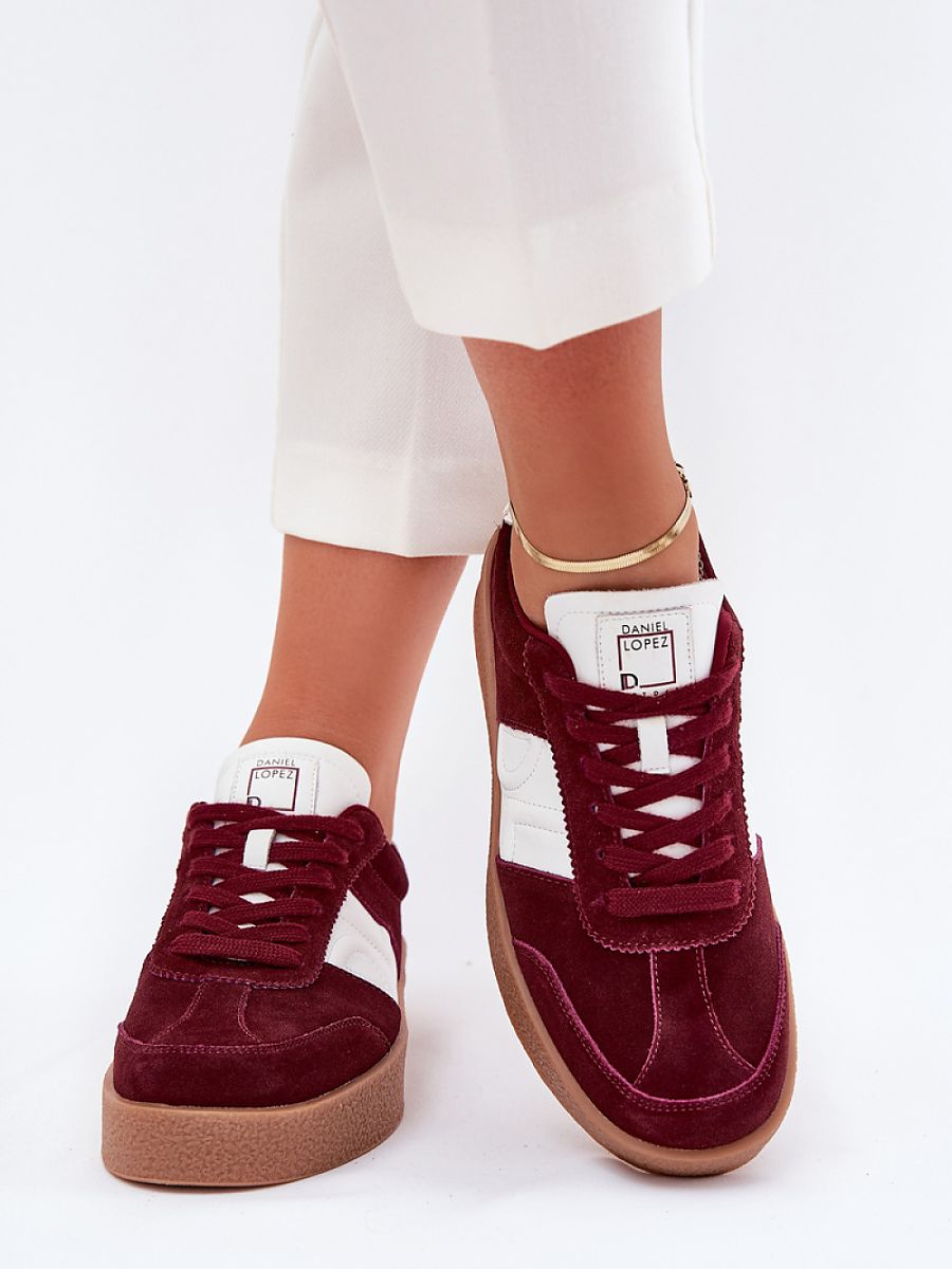 Buty Sportowe Model Daniel Lopez SS2D4023 Bordo - Step in style
