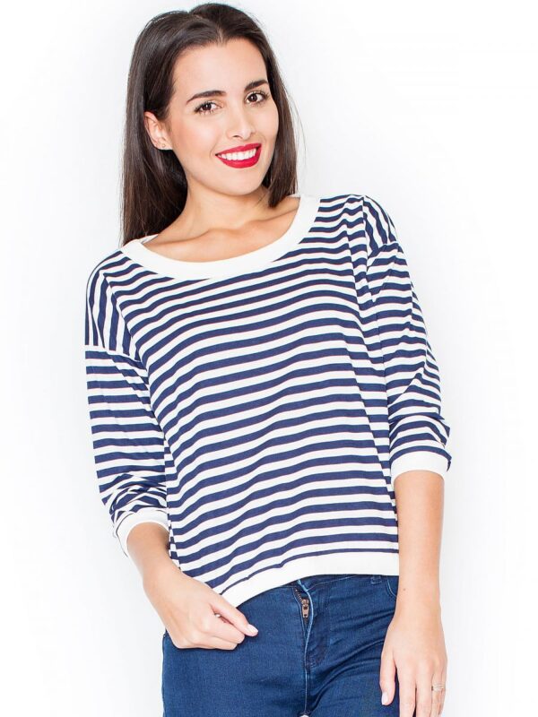 Bluzka Model K204 Navy - Katrus