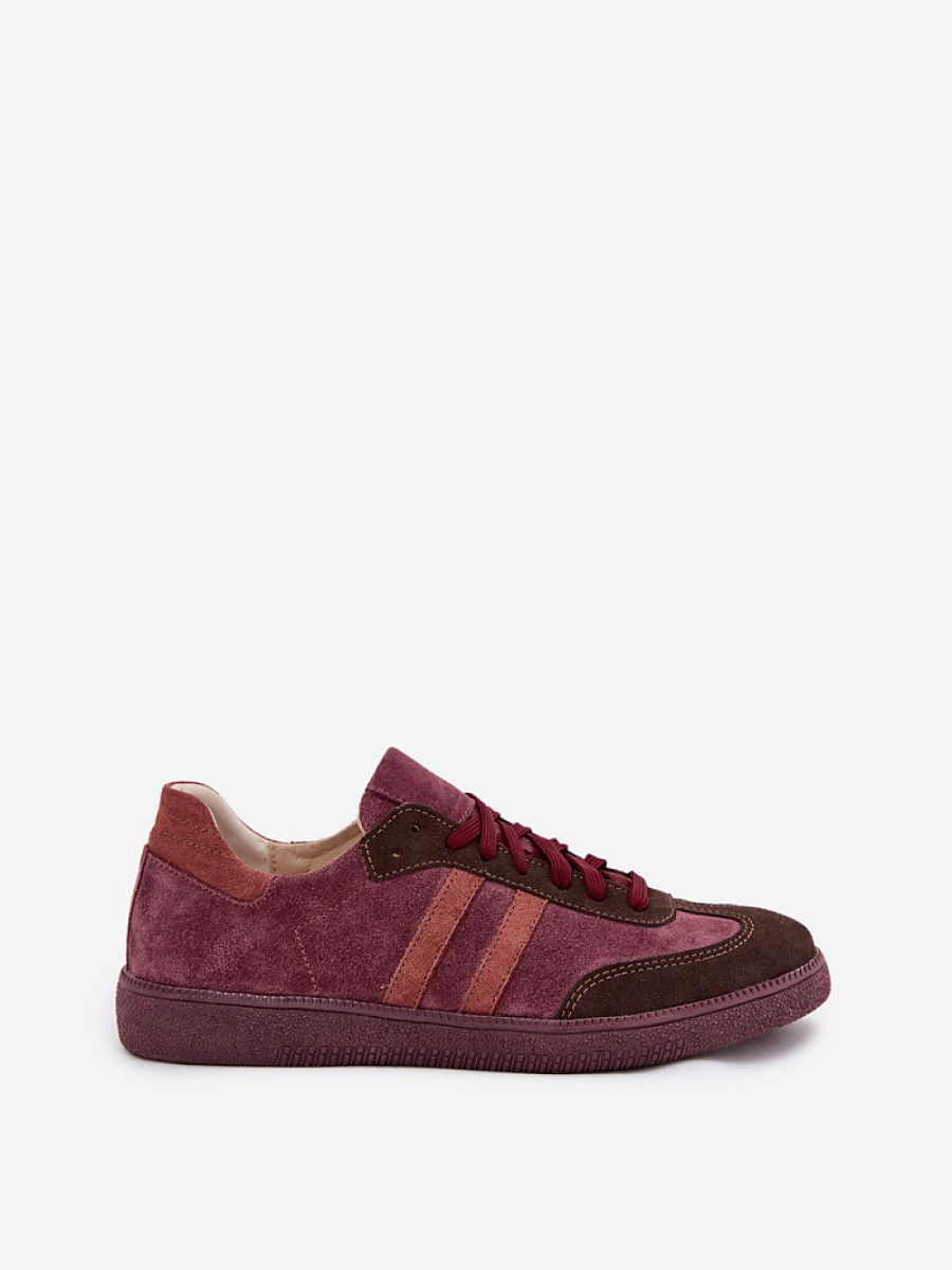 Buty Sportowe Model Zazoo N1068 Bordo - Step in style - obrazek 2
