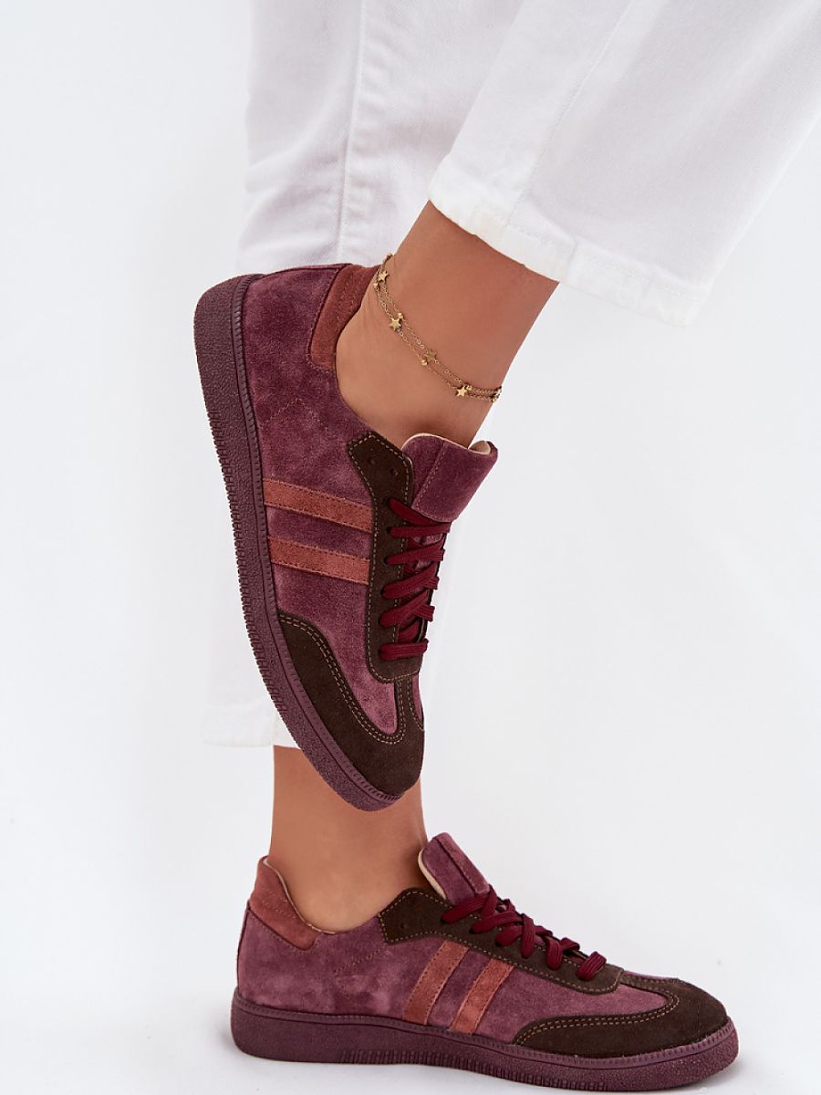 Buty Sportowe Model Zazoo N1068 Bordo - Step in style - obrazek 3
