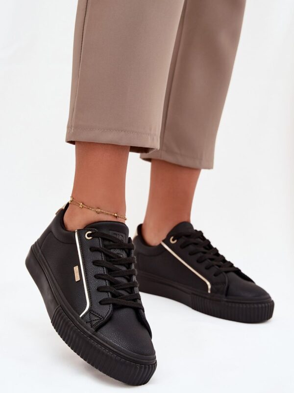 Buty Sportowe Model Big Star SS274025 Black/Gold - Step in style