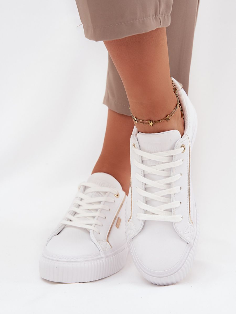 Buty Sportowe Model Big Star SS274026 White/Gold - Step in style