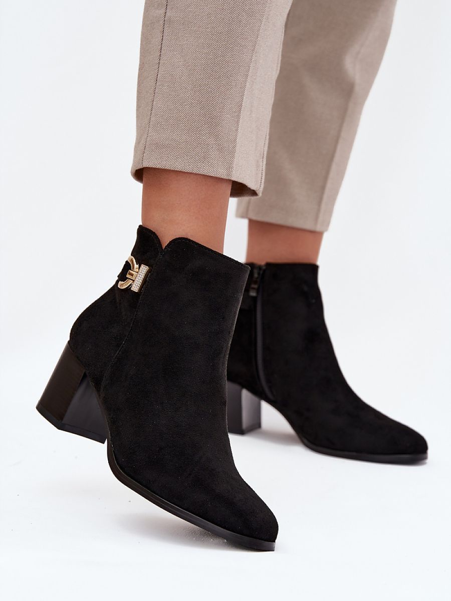 Botki Model Renora H0258 Black - Step in style