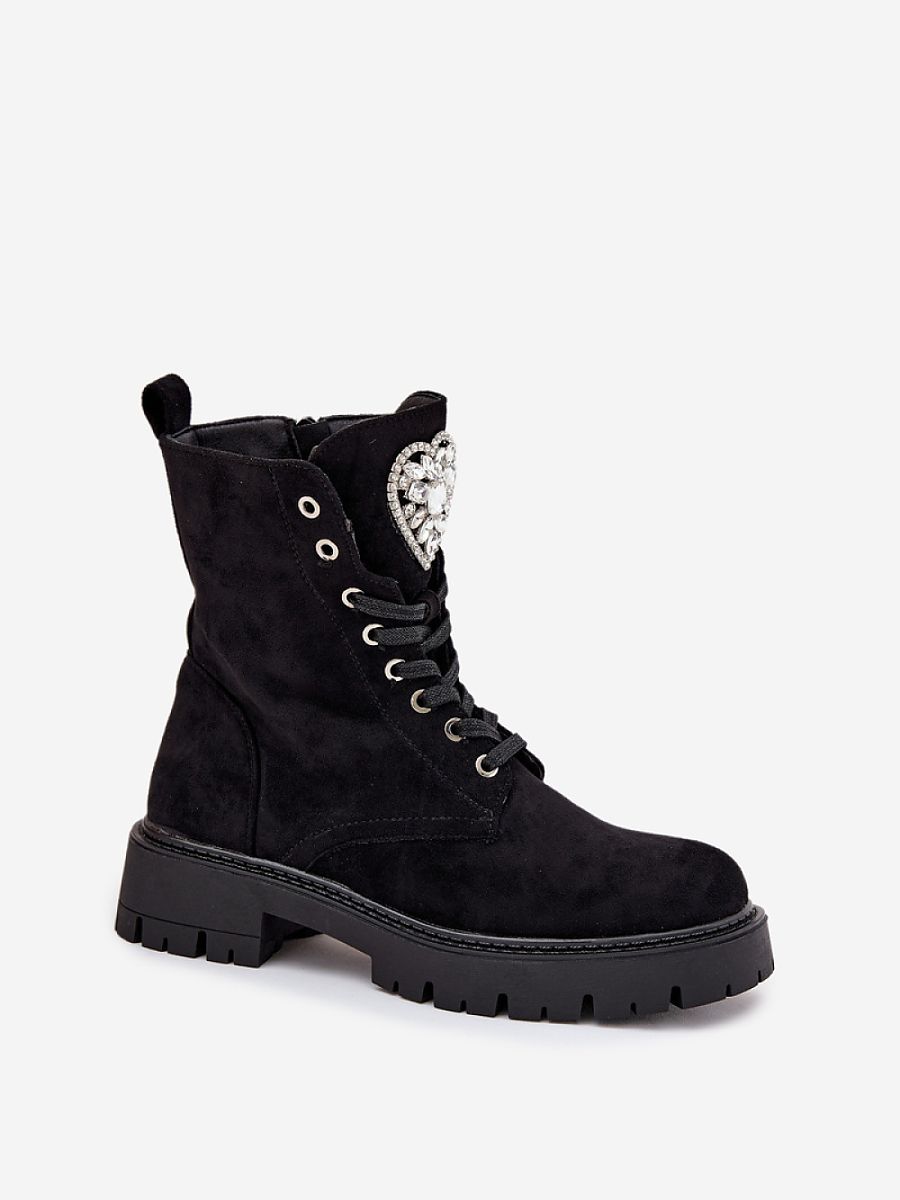 Workery Model Rosira DES837S Black Zamsz - Step in style - obrazek 2