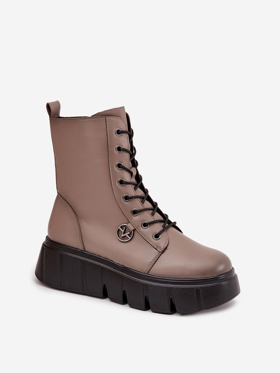 Workery Model Vinceza 58588 Dark Beige - Step in style - obrazek 2