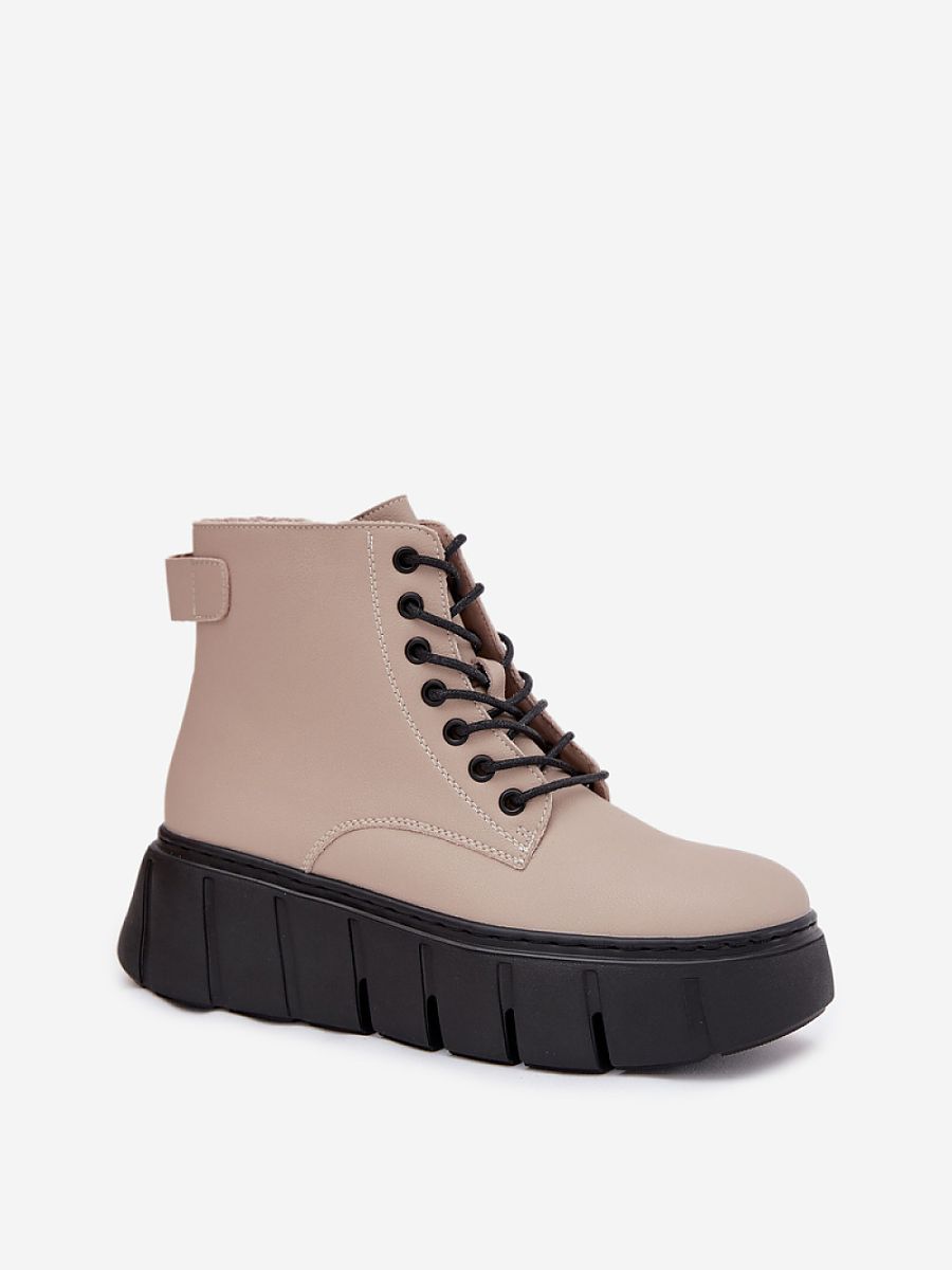 Botki Model Vinceza 66803 Beige - Step in style - obrazek 2