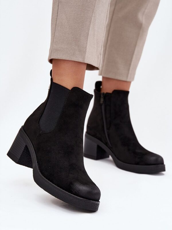 Sztyblety Model Zelia XJ-818A Black - Step in style