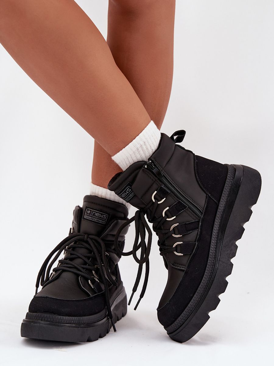 Trapery Model Liorae 25BT26-9247 Black - Step in style - obrazek 3