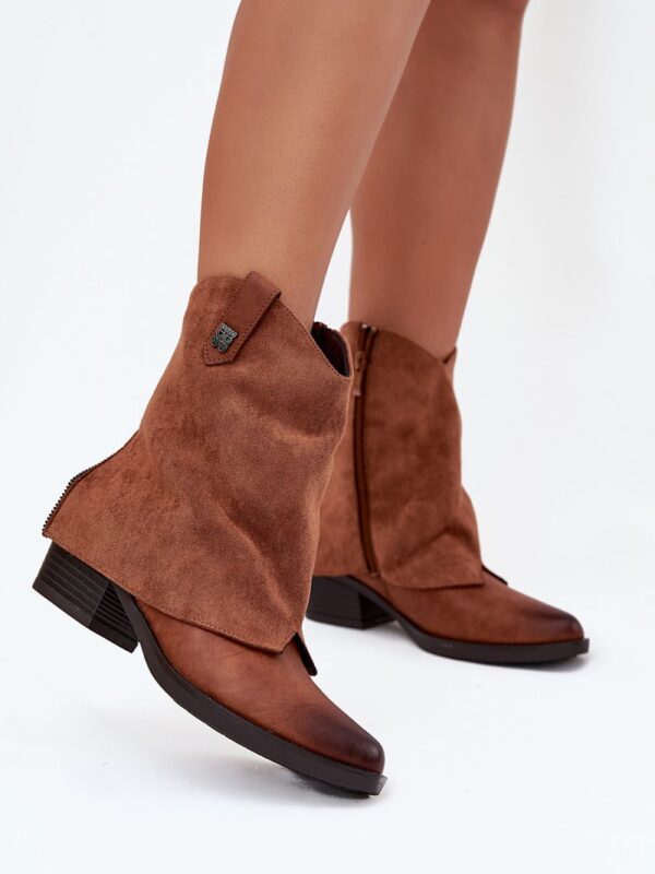 Botki Model Sylvette RMR2382-10 Camel - Step in style