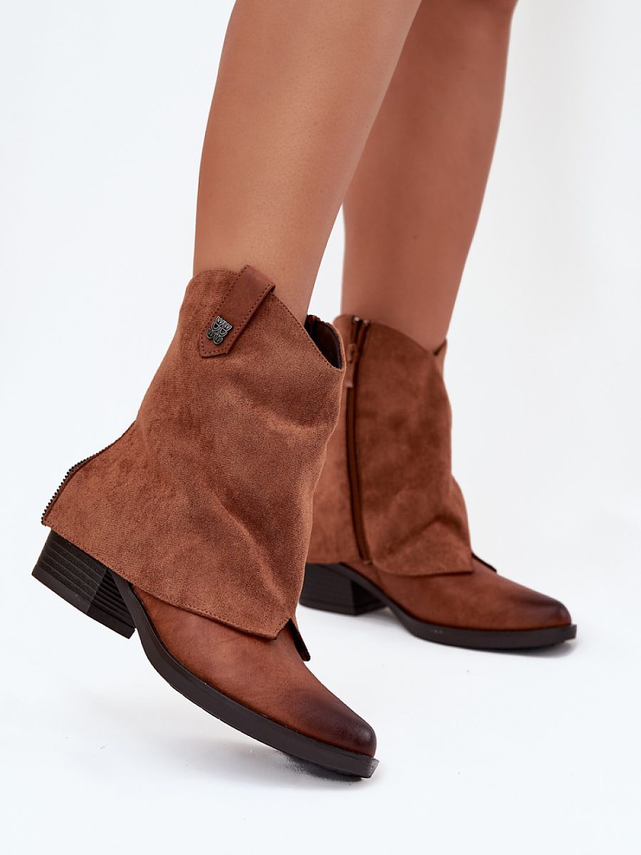 Botki Model Sylvette RMR2382-10 Camel - Step in style