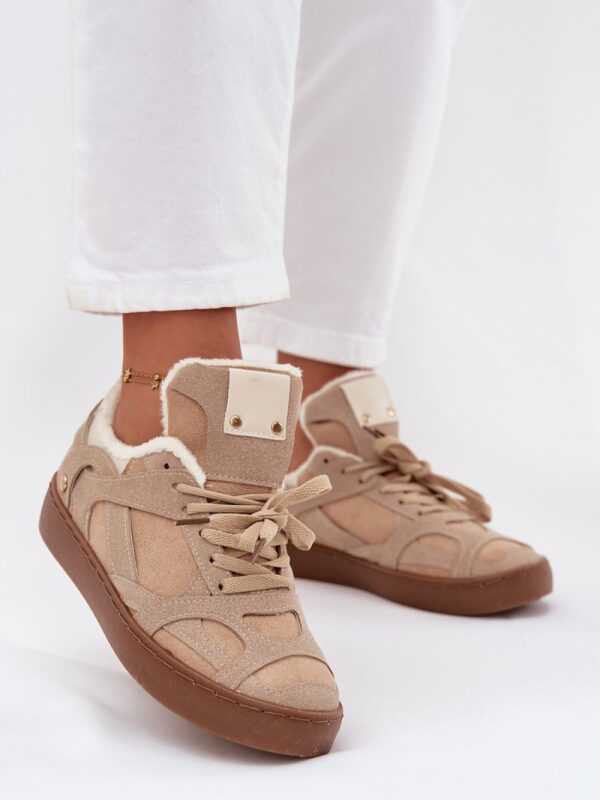 Buty Sportowe Model Solvia BL617P Beige - Step in style