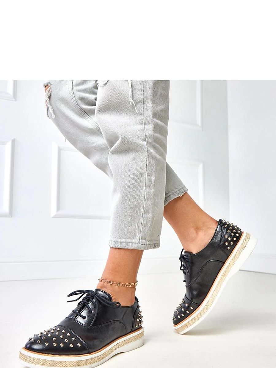 Półbuty Model Kamira 8563 Black - Solea - obrazek 2