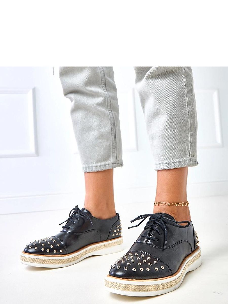 Półbuty Model Kamira 8563 Black - Solea - obrazek 3