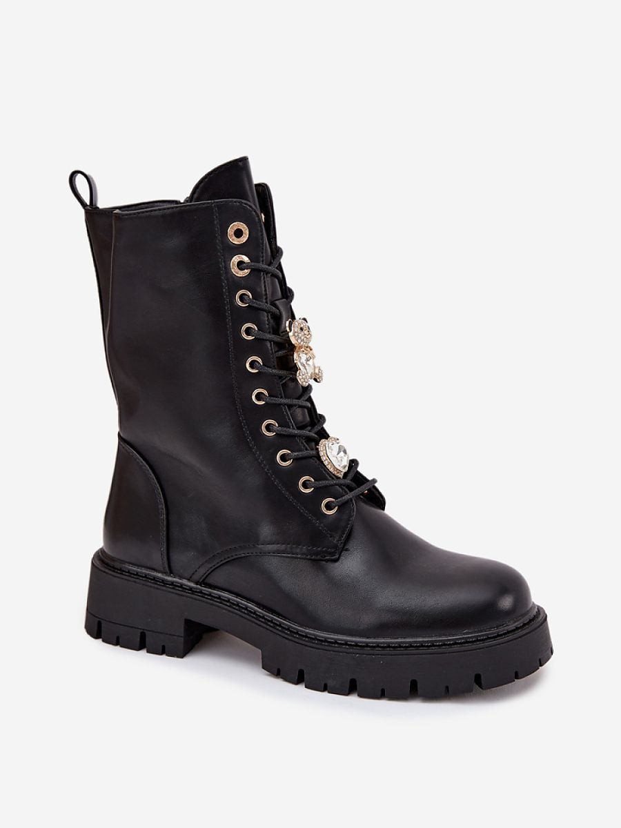 Workery Model Lomina DA157P Black - Step in style - obrazek 2