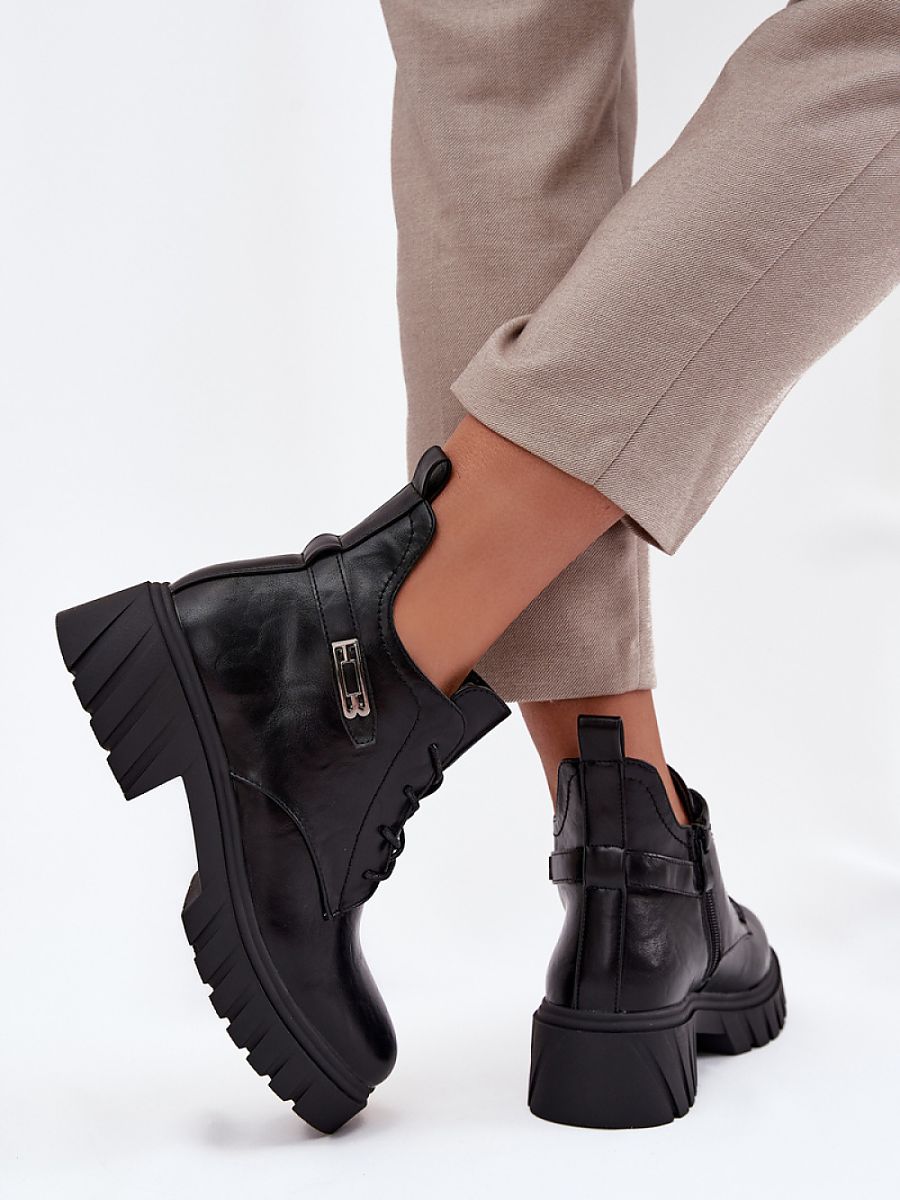 Botki Model Therisse RMR2502-3 Black - Step in style - obrazek 3