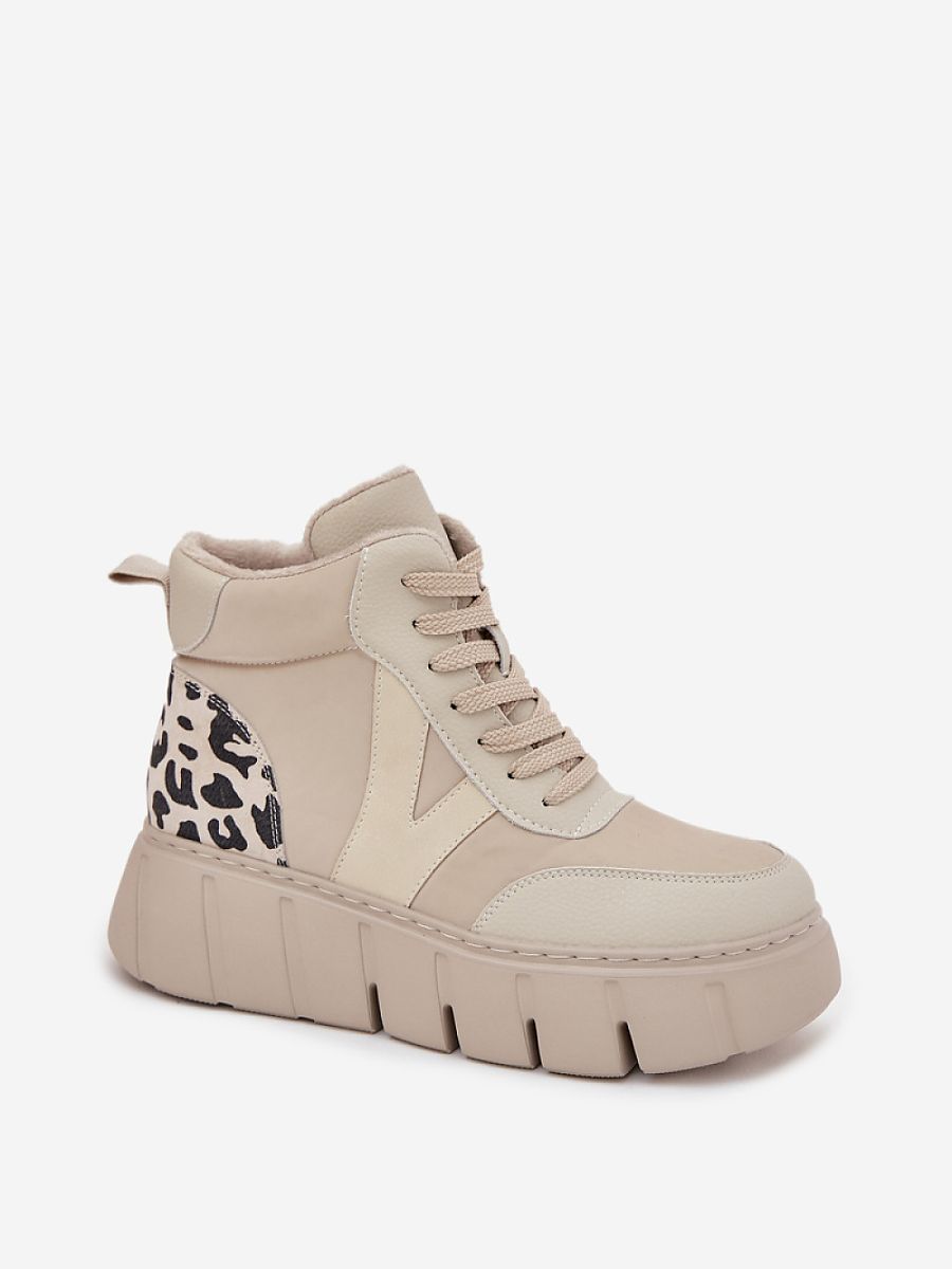 Botki Model Vinceza 66838 Beige - Step in style - obrazek 2