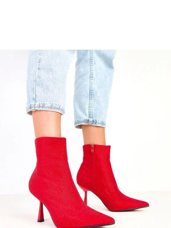 Botki Model Alica ZTZ-1 Red - Solea