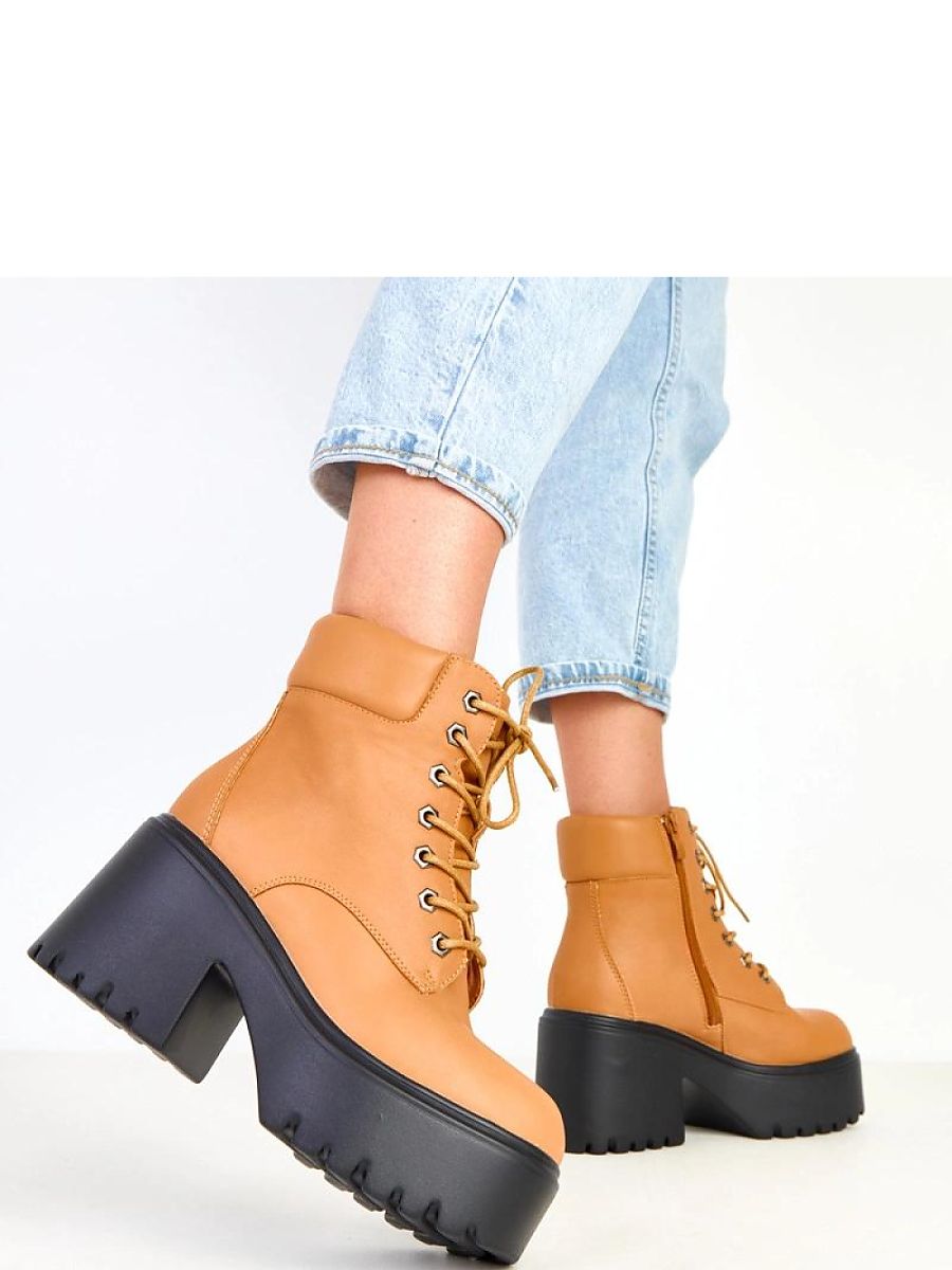 Botki Model Janja 6619-2 Brown - Solea - obrazek 3