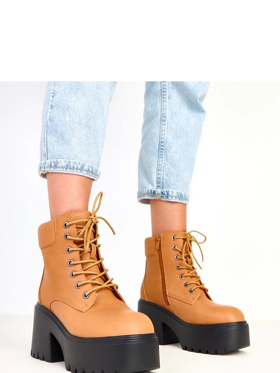 Botki Model Janja 6619-2 Brown - Solea - obrazek 4