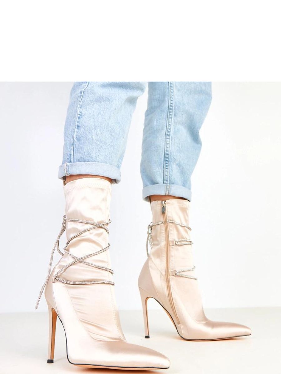 Botki Model Tolnai K370 Szampan - Solea