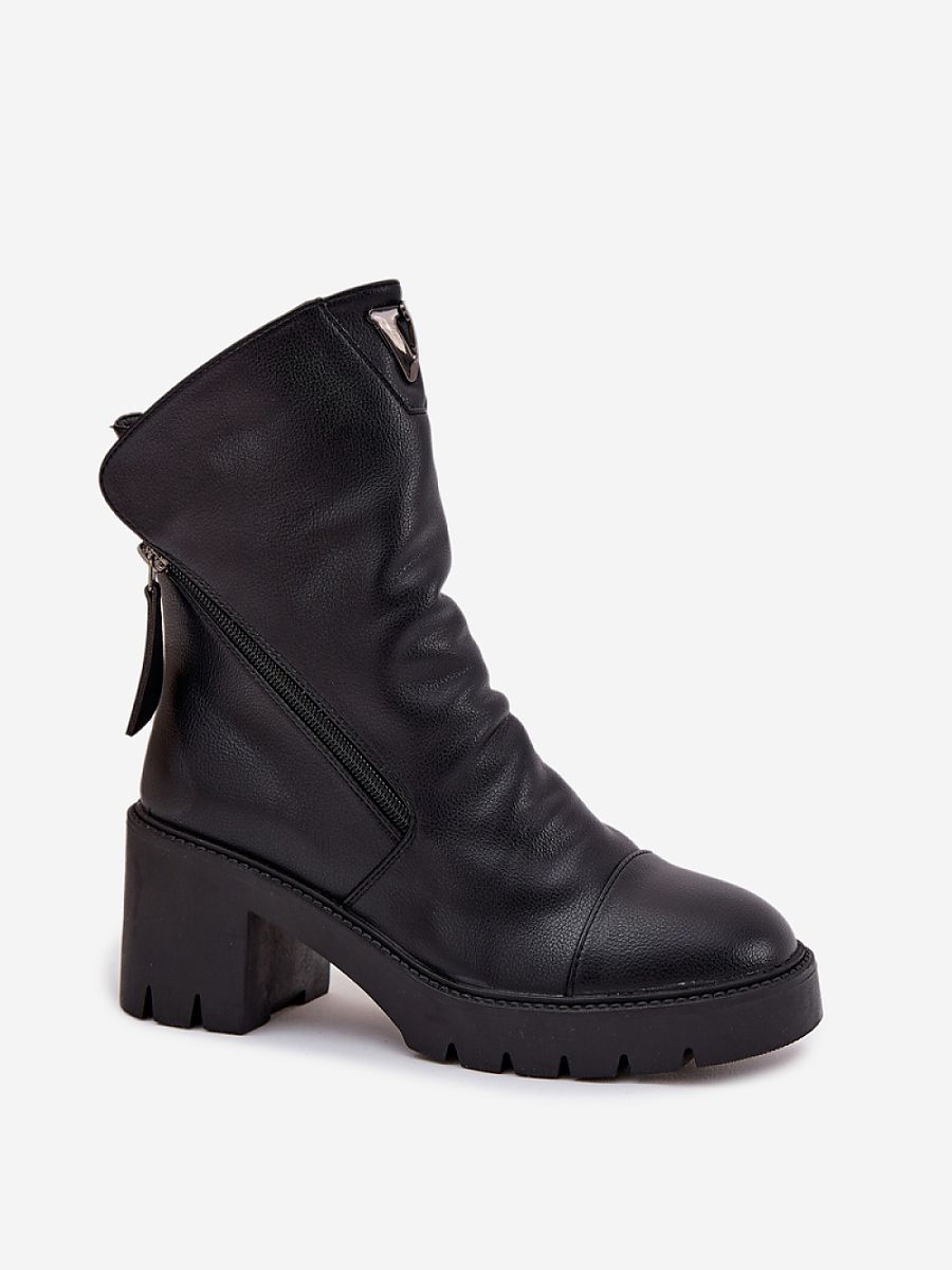 Botki Model Vinceza 58605 Black - Step in style - obrazek 2