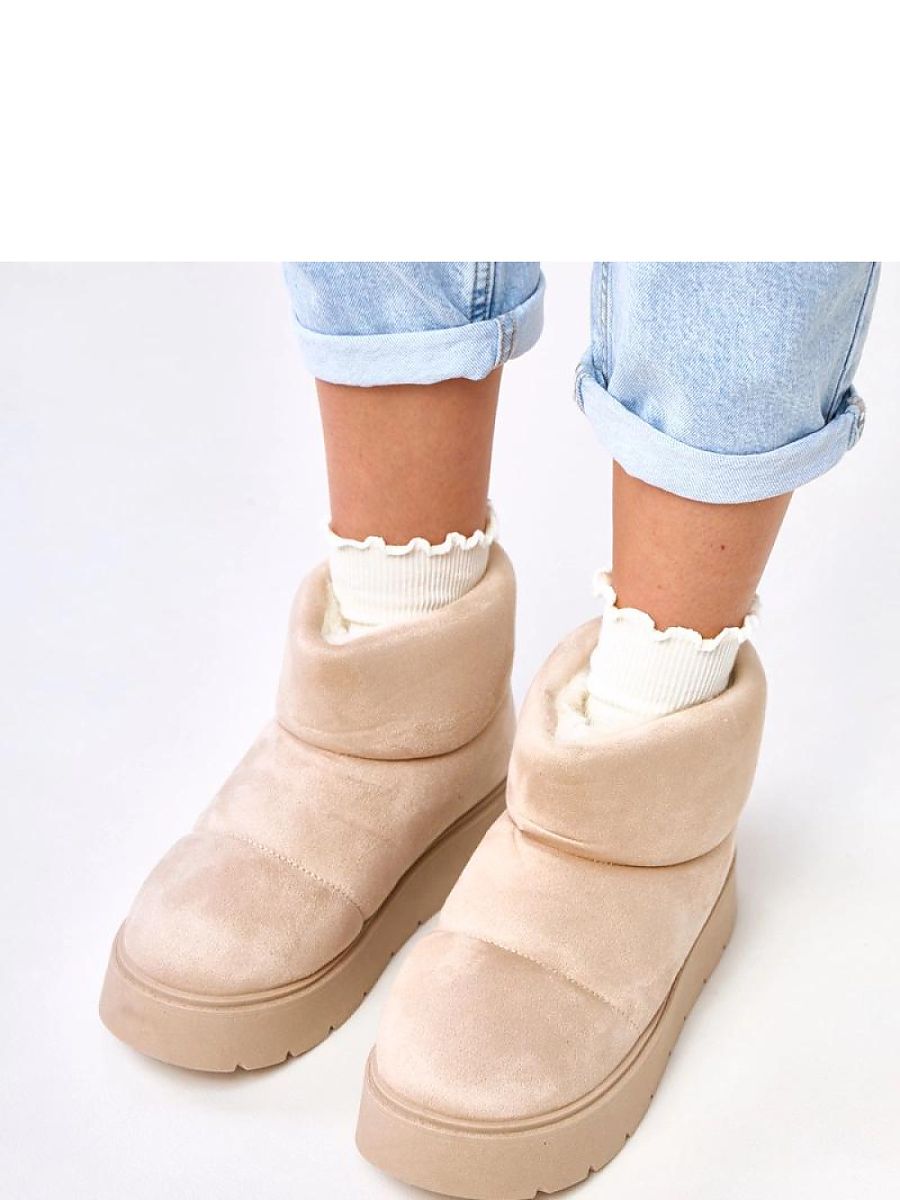 Śniegowce Model Ribeiro C2022-4 Beige - Solea - obrazek 4