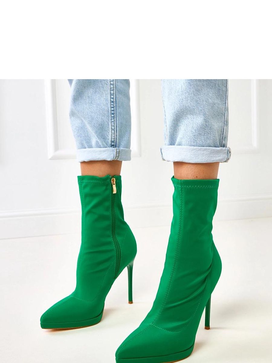 Botki Model Jaime YES-3073-9 Green - Solea