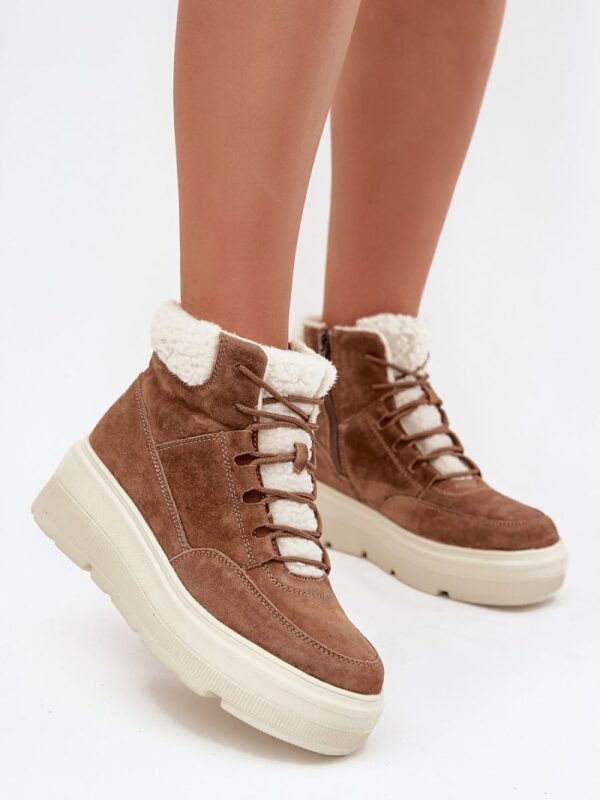 Śniegowce Model Vinceza 95354 Camel - Step in style