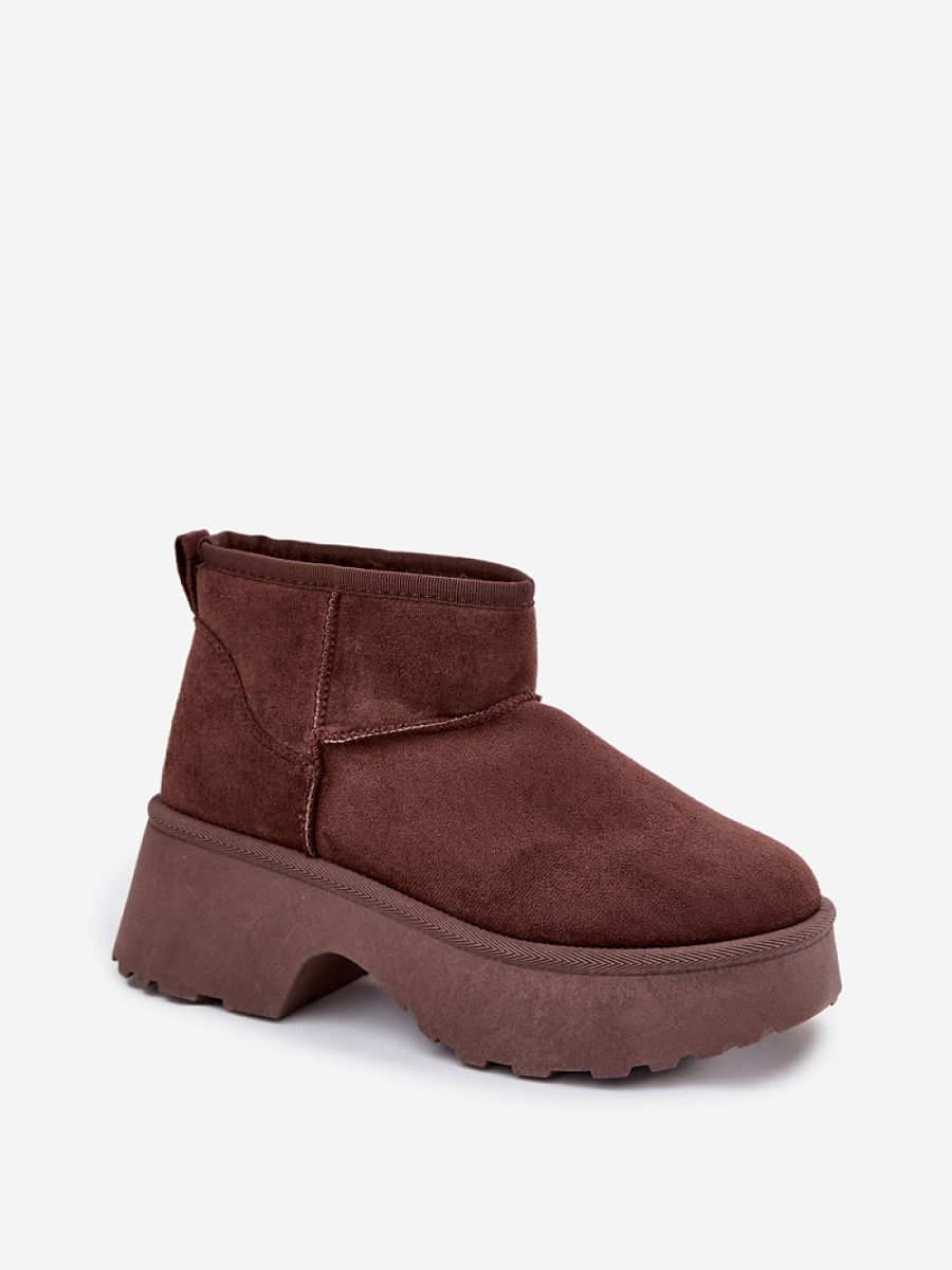 Śniegowce Model Mavelle BL618P Brown - Step in style - obrazek 2