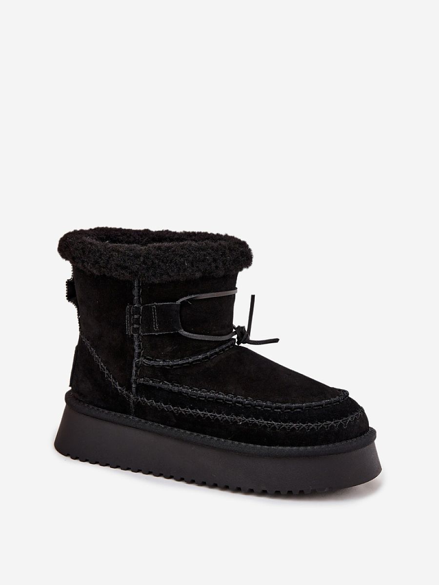 Śniegowce Model Big Star SS274372 Black - Step in style - obrazek 2