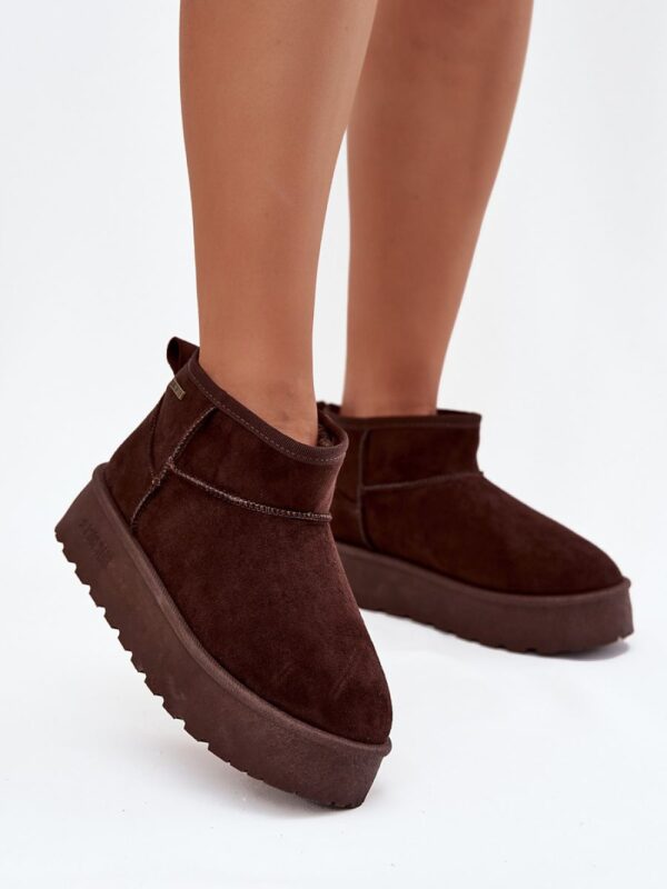 Śniegowce Model Big Star OO274A101 Czekolada - Step in style