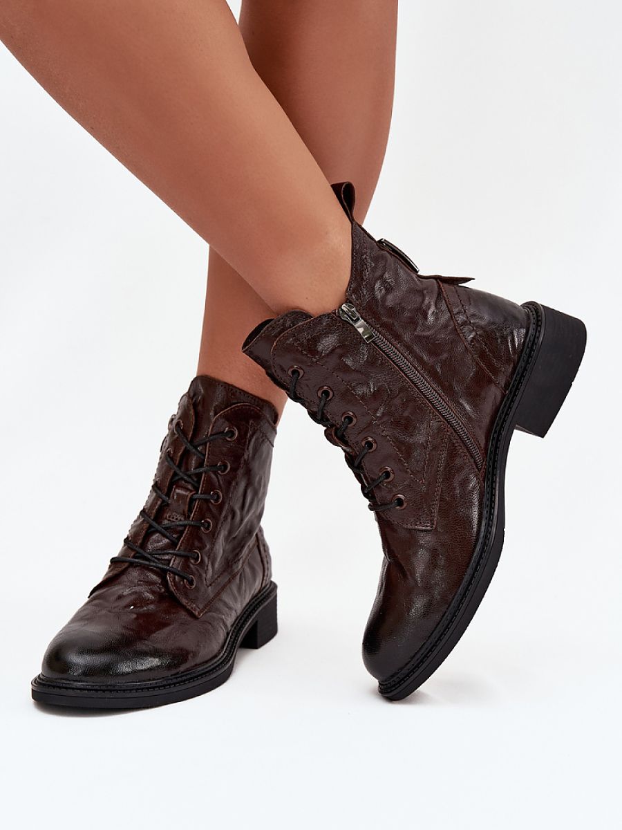 Botki Model Artiker 57C1005 Czekolada - Step in style - obrazek 3