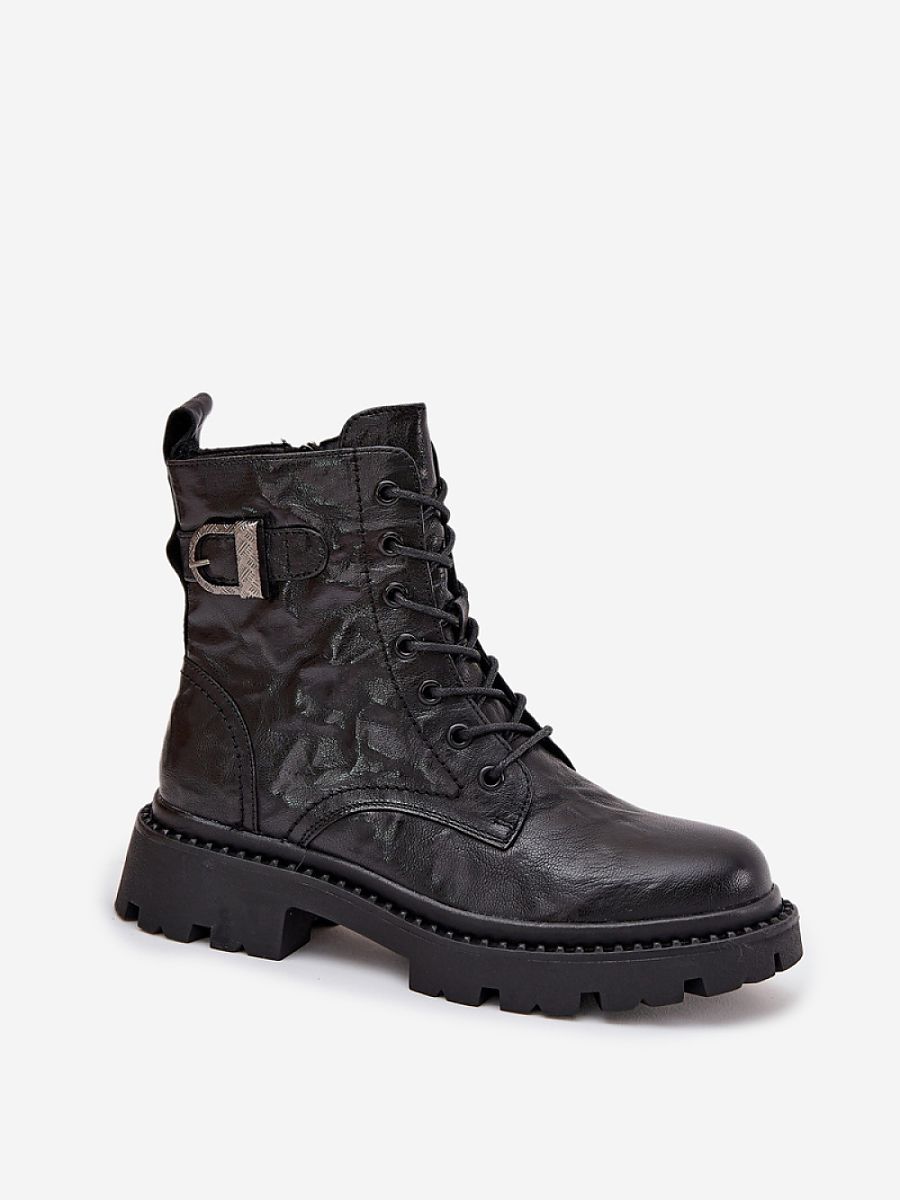 Botki Model Artiker 57C1008 Black - Step in style - obrazek 2